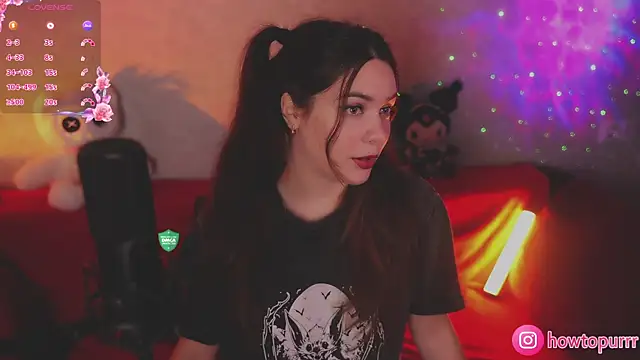 Snapshot of How2Meow chatting on 10.12.25 How2Meow online show from 10.12.25