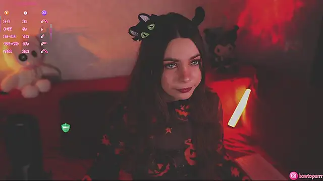 Snapshot of How2Meow chatting on 11.01.25 How2Meow online show from 11.01.25