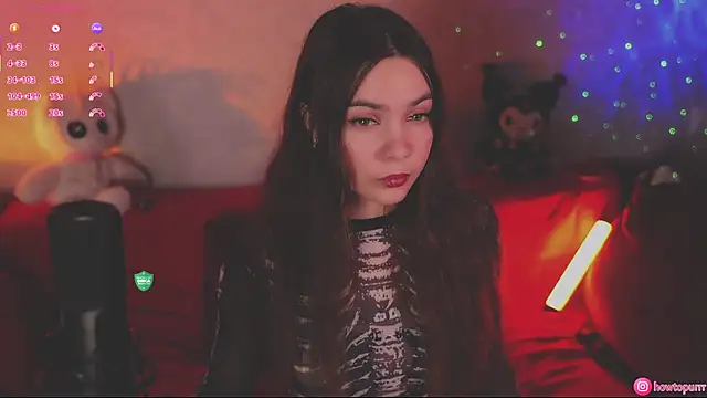 Snapshot of How2Meow chatting on 11.03.25 How2Meow online show from 11.03.25