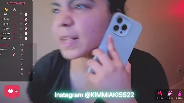 kimmiakiss22 online show from 01.21.25