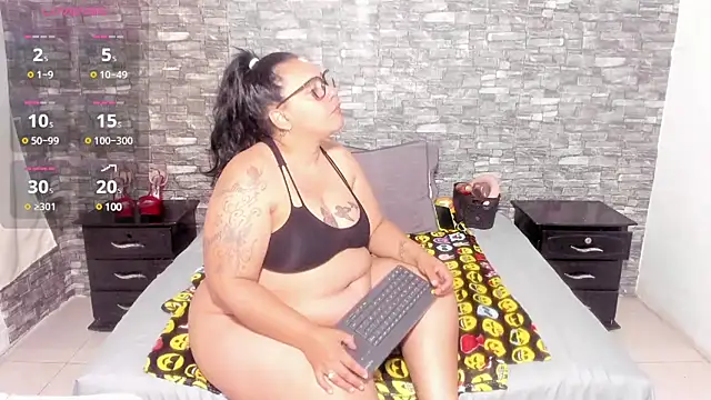 Snapshot of Sofie-Storm chatting on 01.30.25 Sofie-Storm online show from 01.30.25