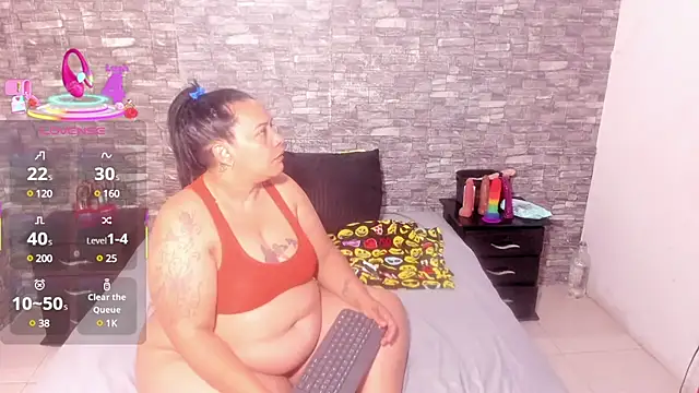 Snapshot of Sofie-Storm chatting on 03.01.25 Sofie-Storm online show from 03.01.25