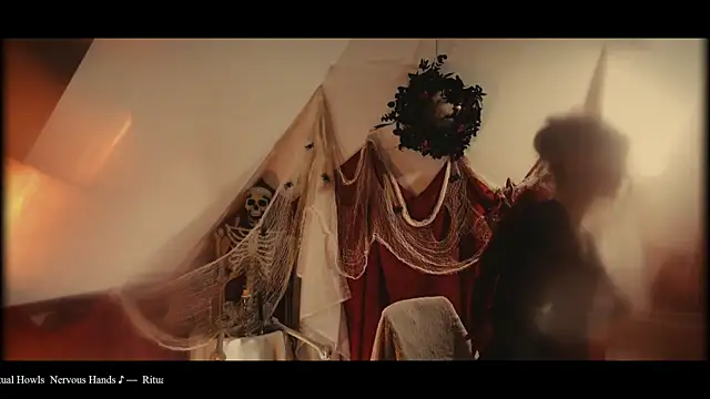 Snapshot of WebCora chatting on 10.31.25 WebCora online show from 10.31.25