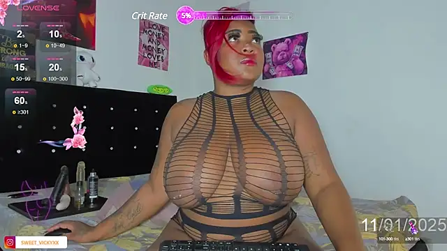 Snapshot of SWEETVICKY_XX chatting on 01.12.25 SWEETVICKY XX online show from 01.12.25