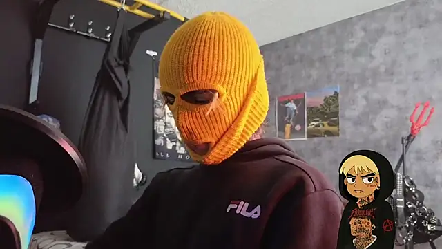 Snapshot of AcidMilo chatting on 10.28.25 AcidMilo online show from 10.28.25