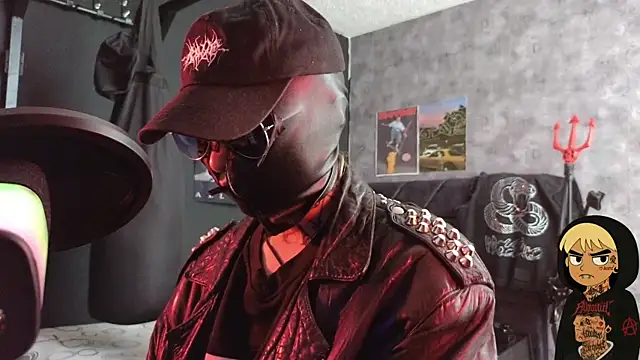 Snapshot of AcidMilo chatting on 10.31.25 AcidMilo online show from 10.31.25