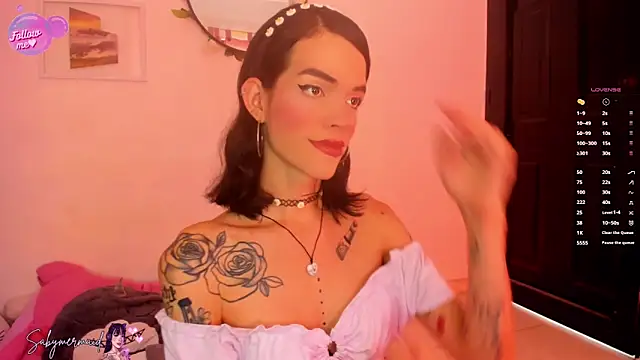 Snapshot of Saby_mermaid chatting on 12.13.24 Saby mermaid online show from 12.13.24