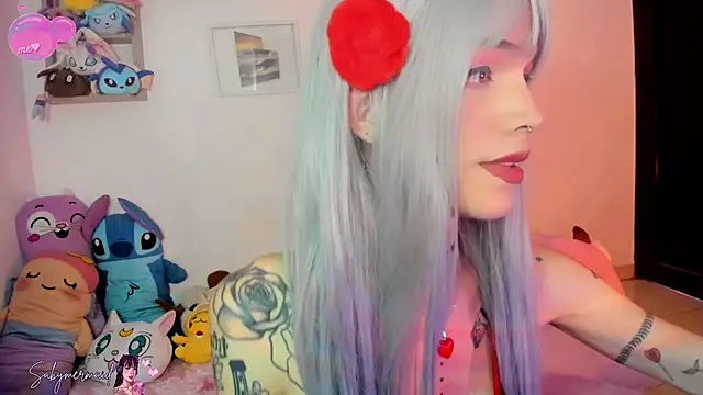 Snapshot of Saby_mermaid chatting on 02.17.25 Saby mermaid online show from 02.17.25