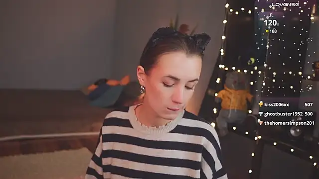 Snapshot of bananya_kitty chatting on 02.18.25 bananya kitty online show from 02.18.25