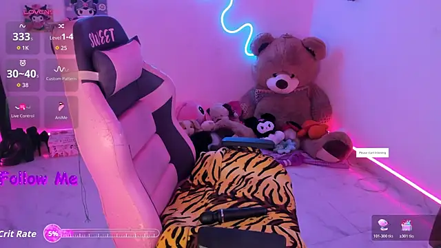 AshantiiSweet online show from 11.14.25