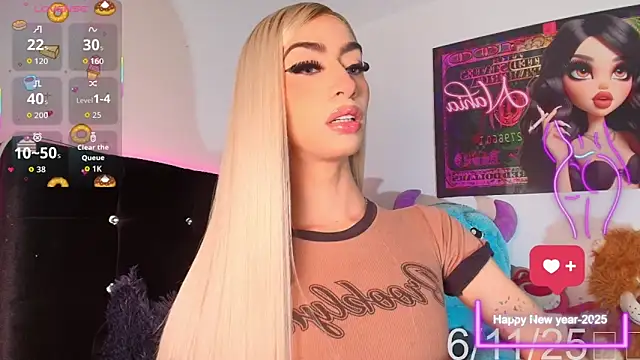 NahiaFox online show from 11.06.25