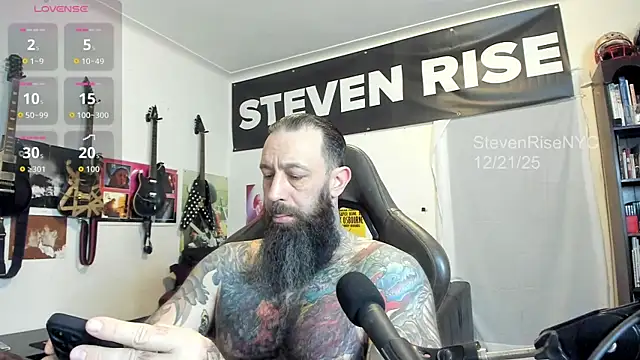 StevenRiseNYC online show from 12.21.25