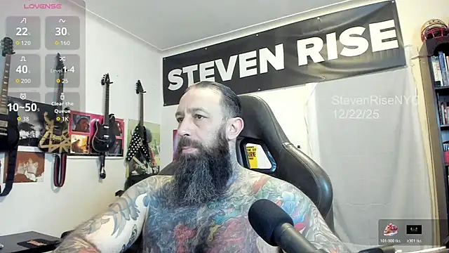 StevenRiseNYC online show from 12.22.25